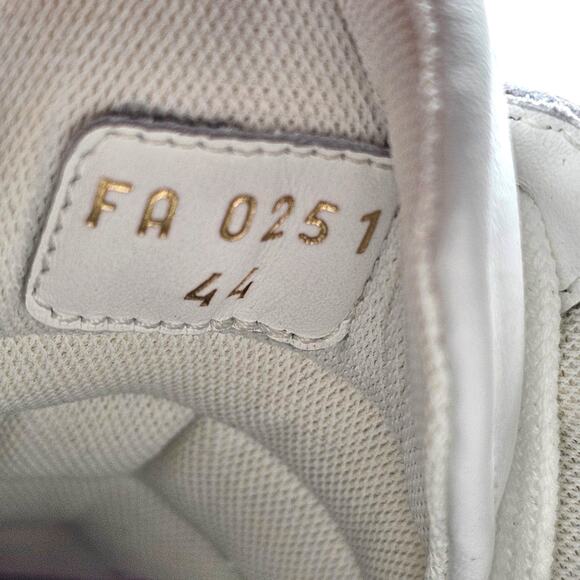 Celine Trainer Low Top Leather Sneakers in White size 44 $850 main image 11